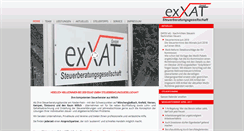 Desktop Screenshot of exxat.de
