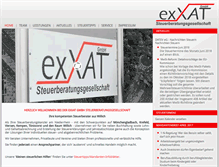 Tablet Screenshot of exxat.de